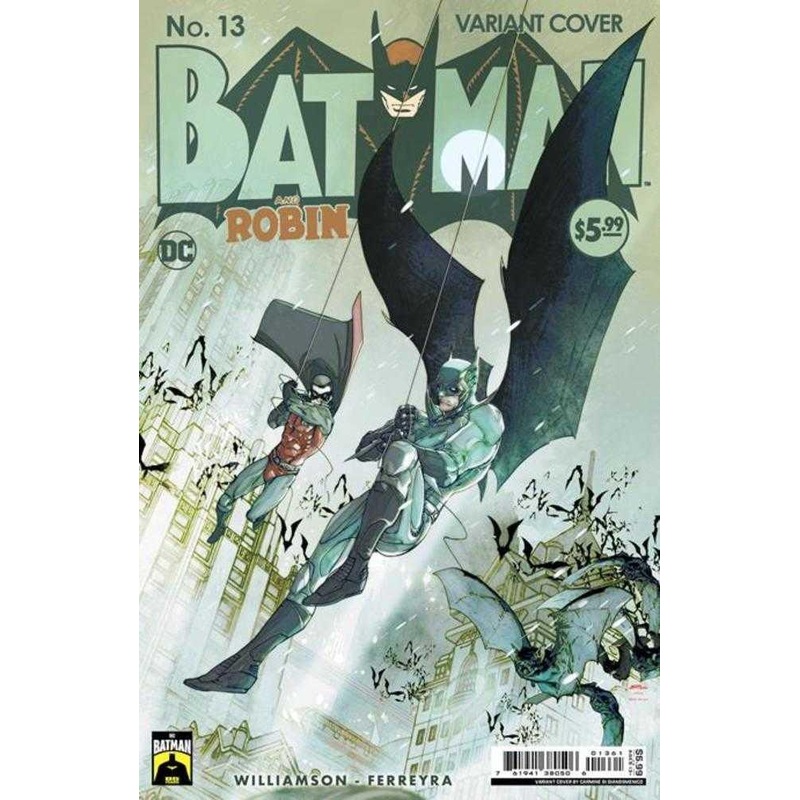 Batman And Robin #13 Cover D Carmine Di Giandomenico Batman 85th Anniversary Card Stock Variant