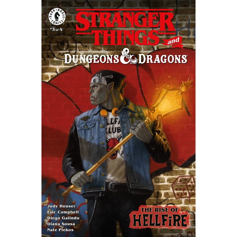 Stranger Things And Dungeons & Dragons: The Rise Of Hellfire #3 (Cover A) (Myles Wohl)