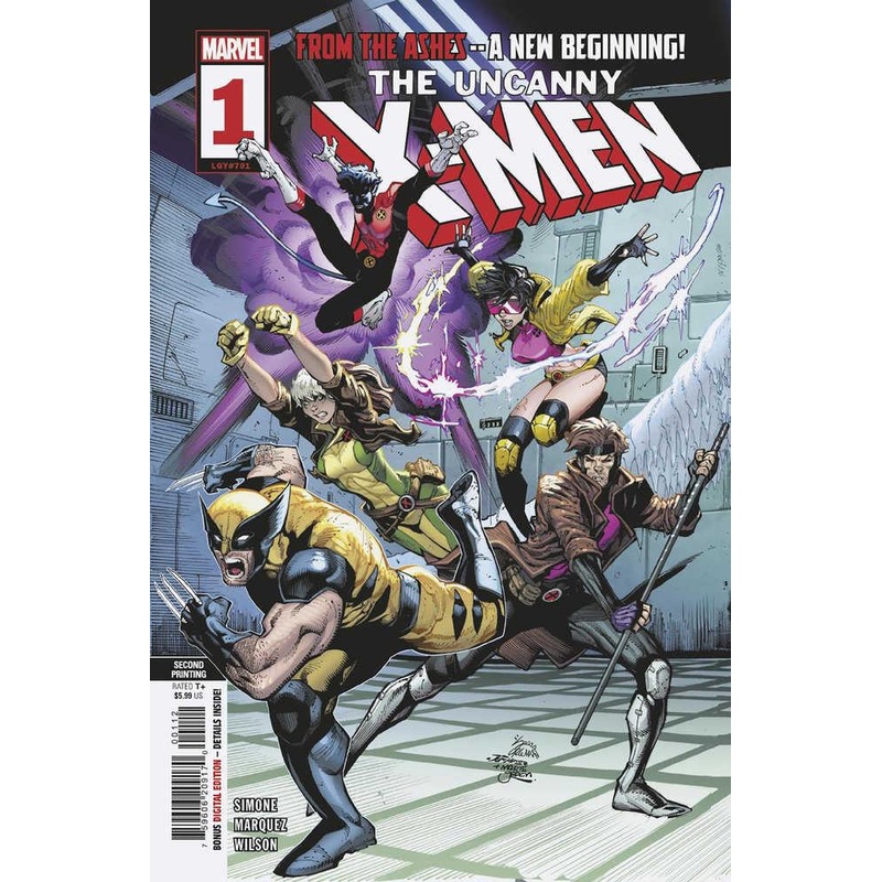 Uncanny X-Men #1 2nd Print Ryan Stegman Variant