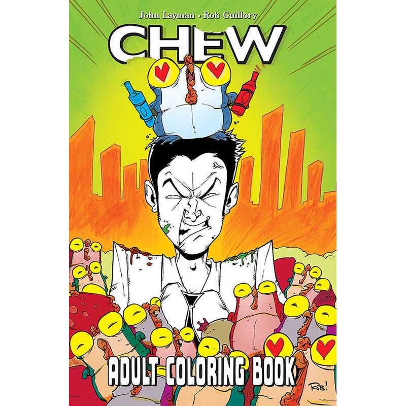 Chew Adult Coloring Book TPB (Mature)