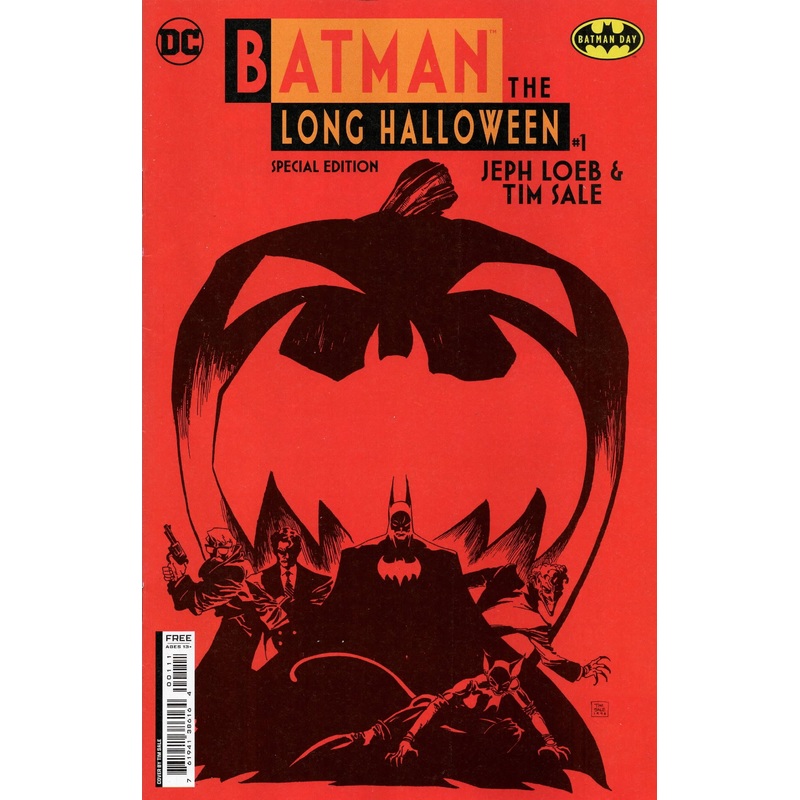 Batman Day 2024 – Batman The Long Halloween #1 Cover A Tim Sale