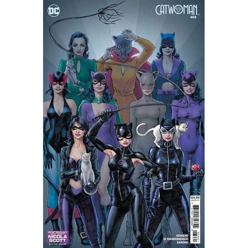 Catwoman #68 Cover D Nicola Scott Artist Spotlight Card Stock Variant