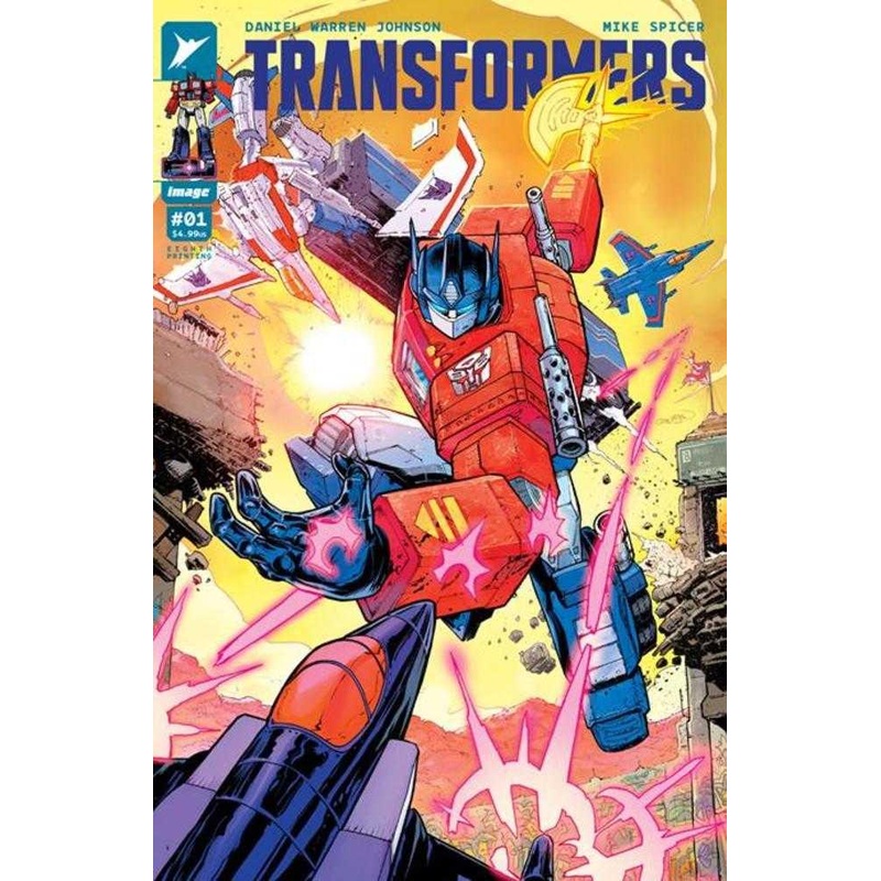 Transformers #1 Eighth Printing Cover A Pat Gleason