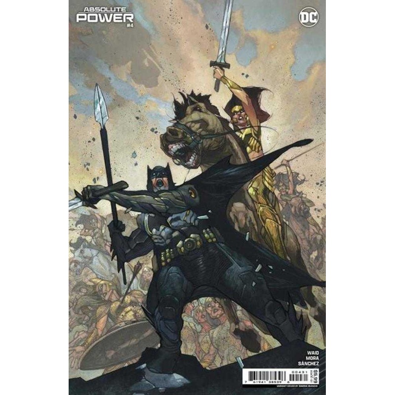 Absolute Power #4 (Of 4) Cover B Simone Bianchi Card Stock Variant