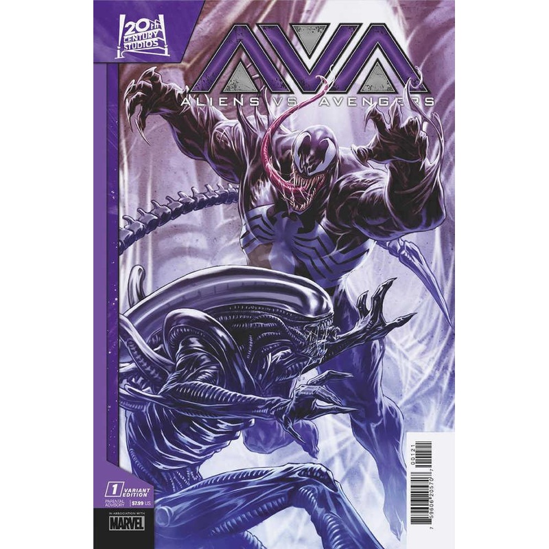 Aliens vs. Avengers #1 Mark Brooks Variant