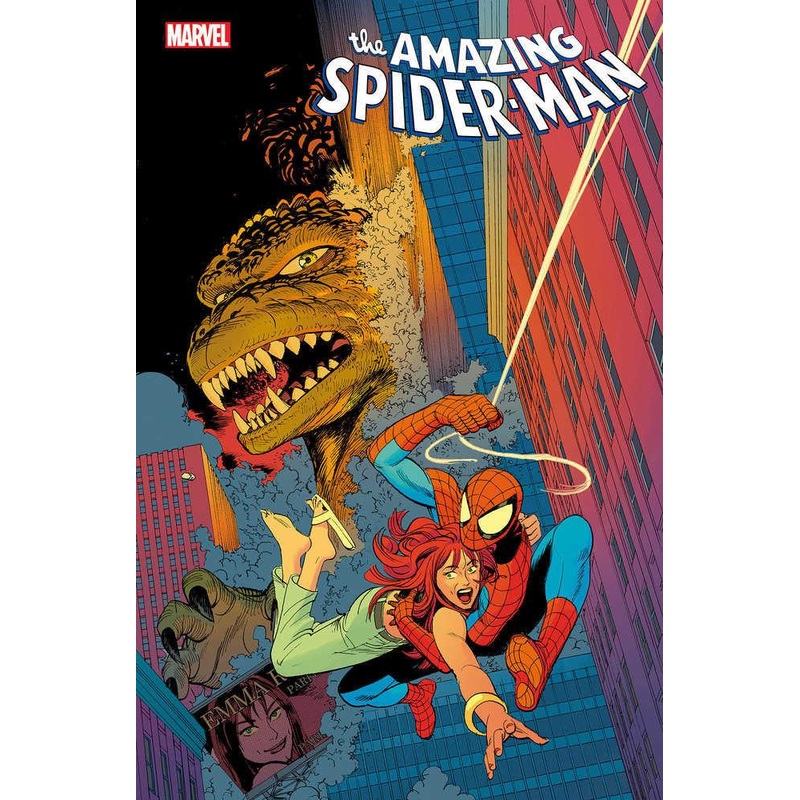 Amazing Spider-Man #58 Leo Romero Godzilla Variant
