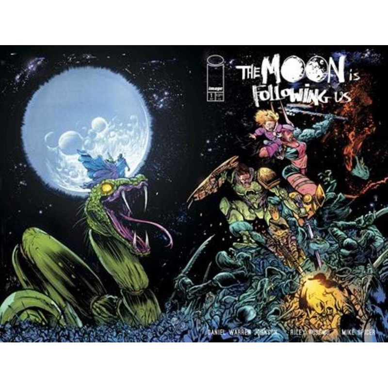 The Moon Is Following Us #1 (Of 10) Cover B Daniel Warren Johnson & Mike Spicer Wraparound Variant