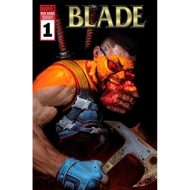 Blade Red Band #1 (Of 5) Em Gist Variant (Polybagged)