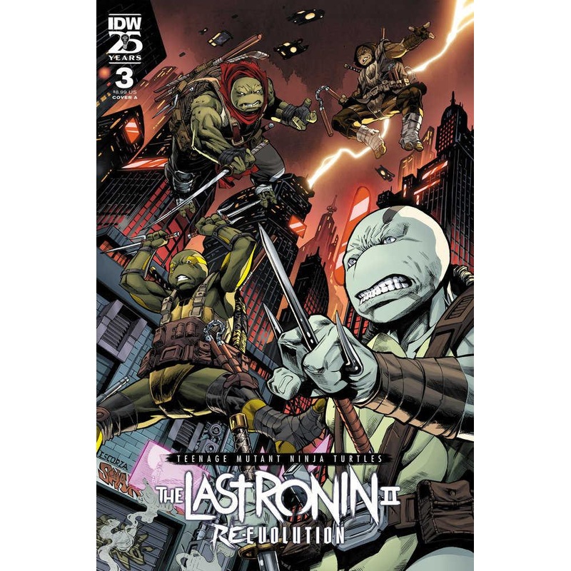 Teenage Mutant Ninja Turtles The Last Ronin II Re Evolution #3 Cover A Escorzas (Mature)