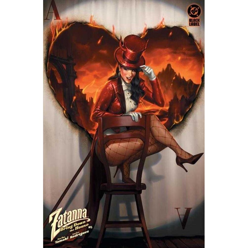 Zatanna Bring Down The House #5 (Of 5) Cover C Oscar Vega Variant (Mature)
