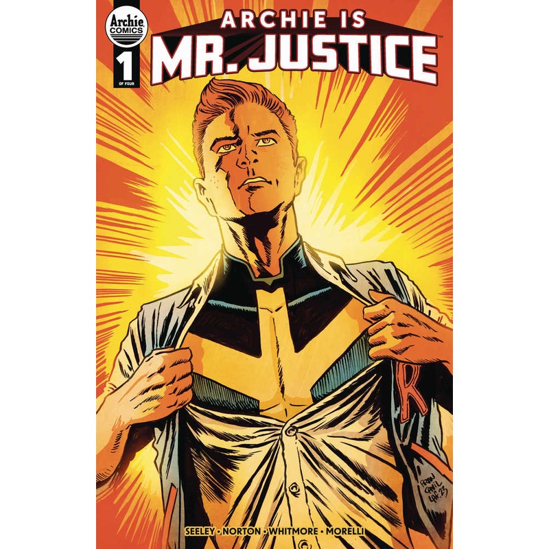 Archie Is Mr Justice #1 (Of 4) Cover B Francesco Francavilla