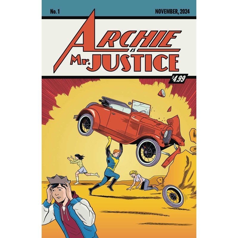 Archie Is Mr Justice #1 (Of 4) Cover C Matt Talbot
