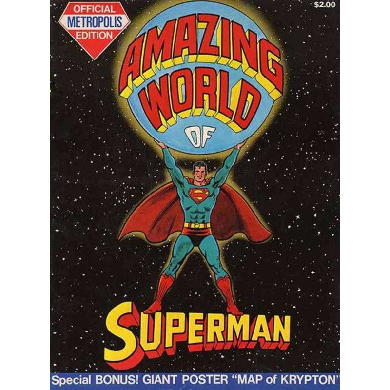 Amazing World Of Superman (Tabloid Edition) Hardcover