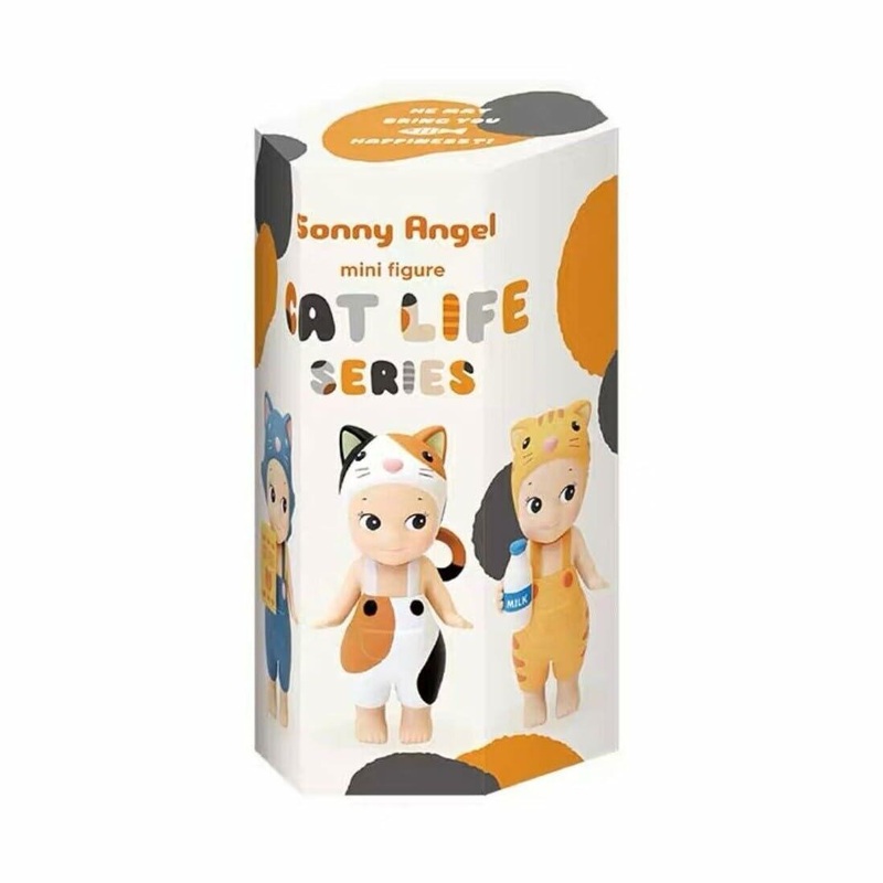 Sonny Angel Cat Life Series – Original Mini Figure – x1  randomly selected blind box