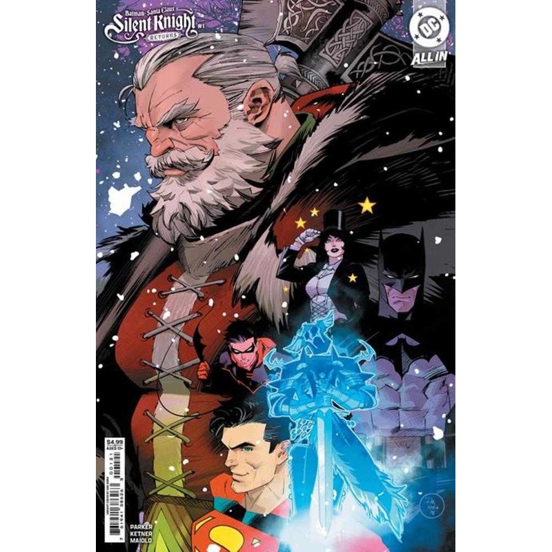 Batman Santa Claus Silent Knight Returns #1 (Of 5) Cover B Dan Mora Card Stock Variant