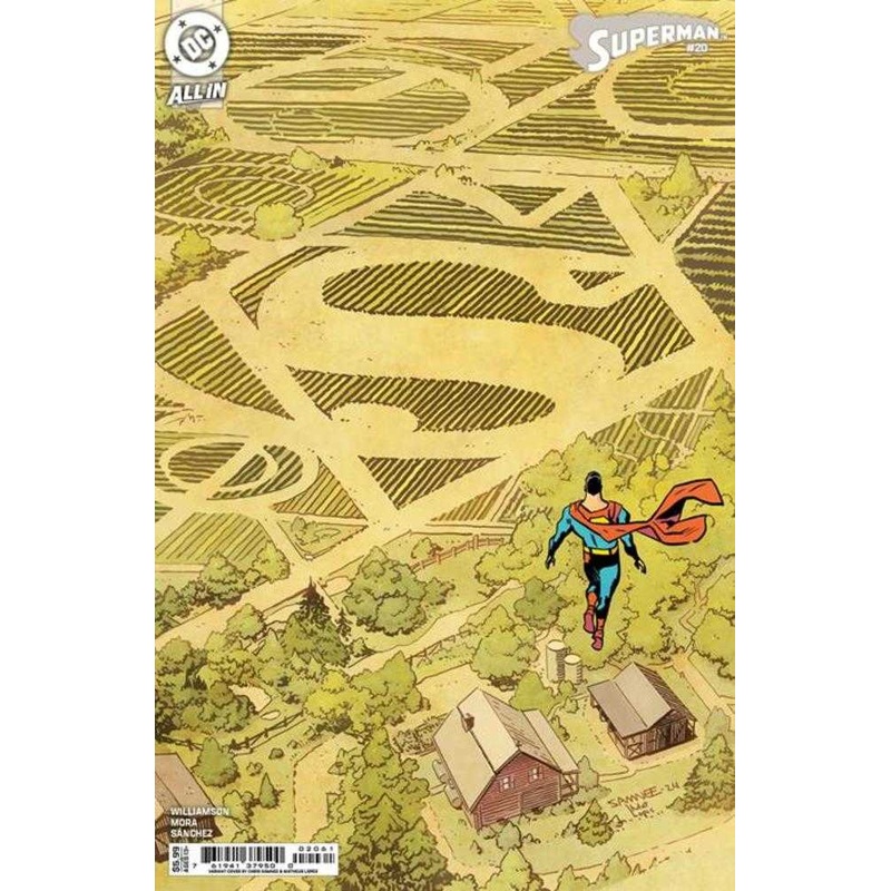 Superman #20 Cover D Chris Samnee Card Stock Variant