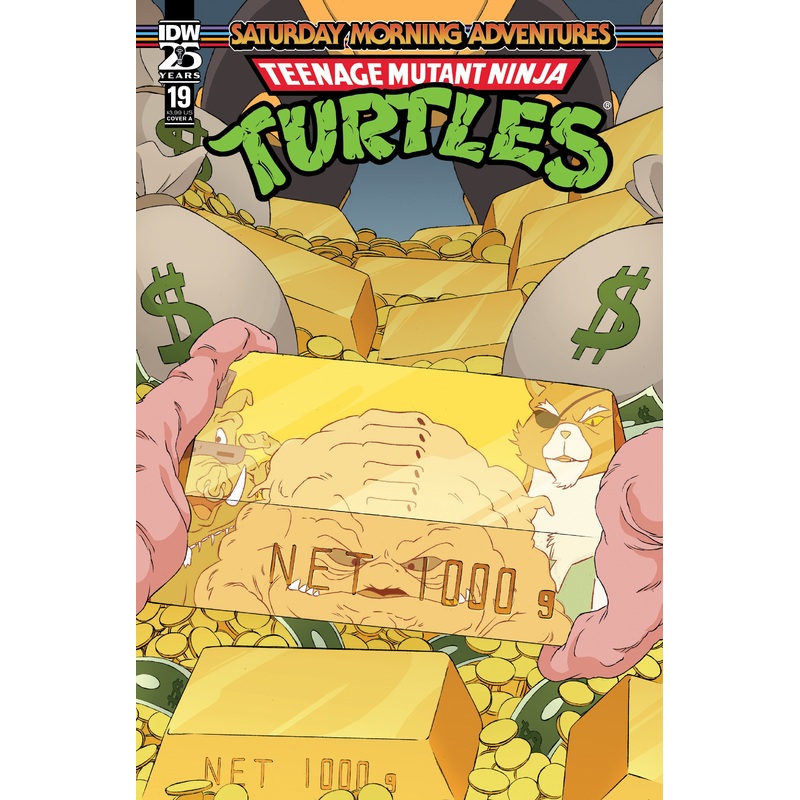 Teenage Mutant Ninja Turtles: Saturday Morning Adventures #19 Cover A (Schoening)
