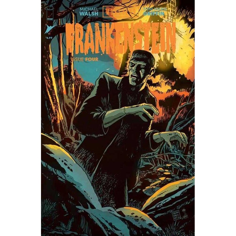 Universal Monsters Frankenstein #4 (Of 4) Cover C 1:10 Francesco Francavilla Connecting Variant