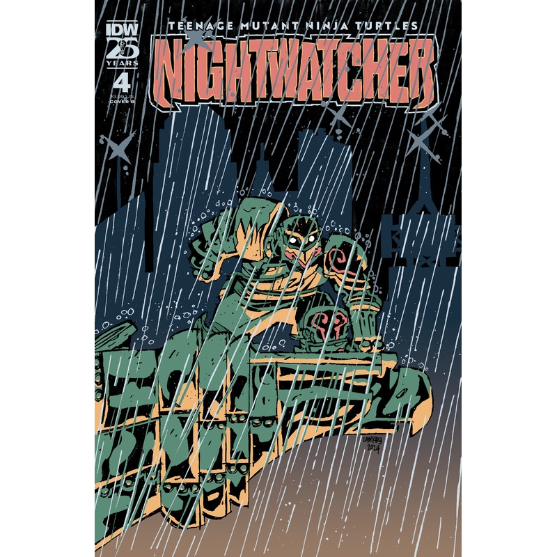 Teenage Mutant Ninja Turtles: Nightwatcher #4 Variant B (Lankry)