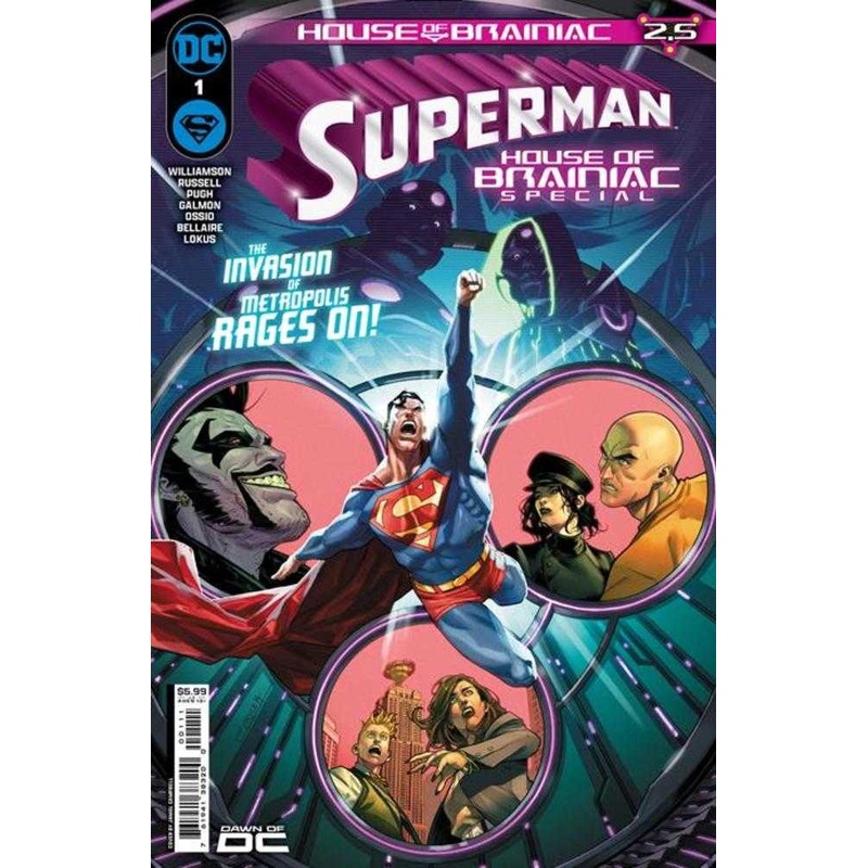 Superman House Of Brainiac Special #1 (One Shot) Cover A Jamal Campbell (House Of Brainiac)