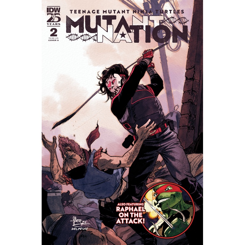 Teenage Mutant Ninja Turtles: Mutant Nation #2 Cover A (Fernandez)