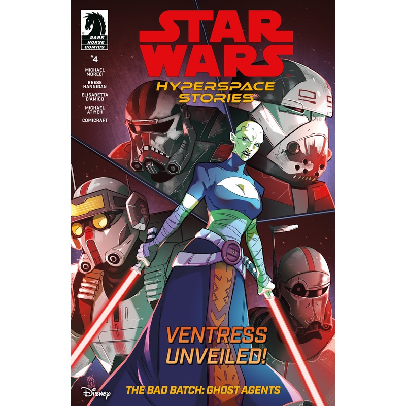 Star Wars Bad Batch Ghost Agents #4 Cover A Favoccia