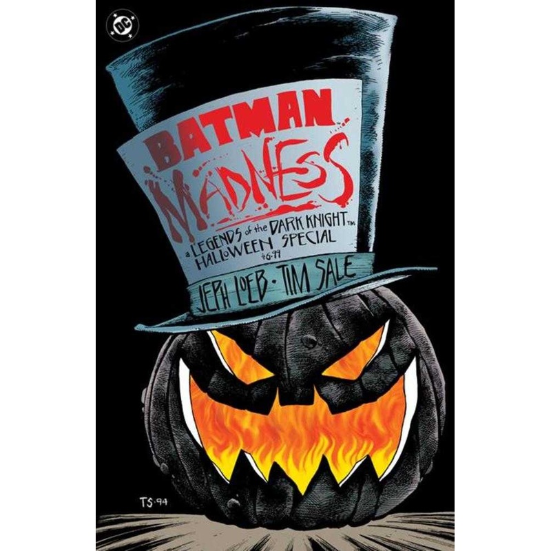 Batman Madness A Legends Of The Dark Knight Halloween Special Facsimile Edition #1 Cover A Tim Sale