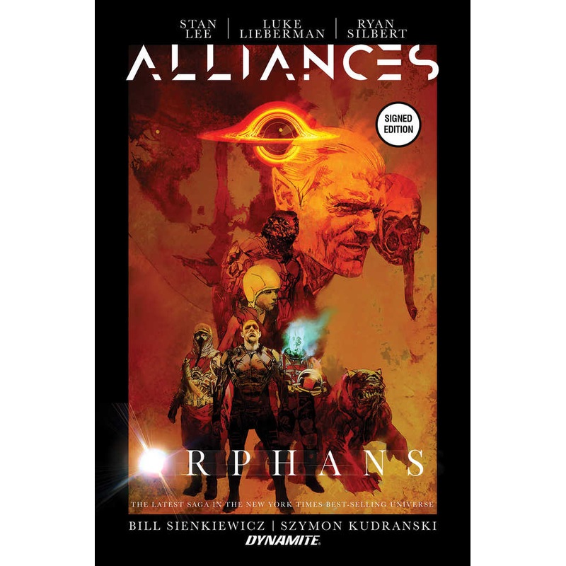 Stan Lee Alliances Orphans Hardcover Signed Edition