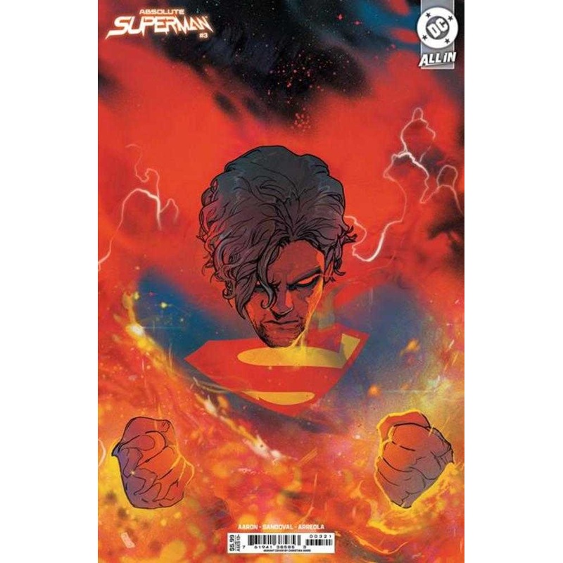 Absolute Superman #3 Cover C Christian Ward Card Stock Variant