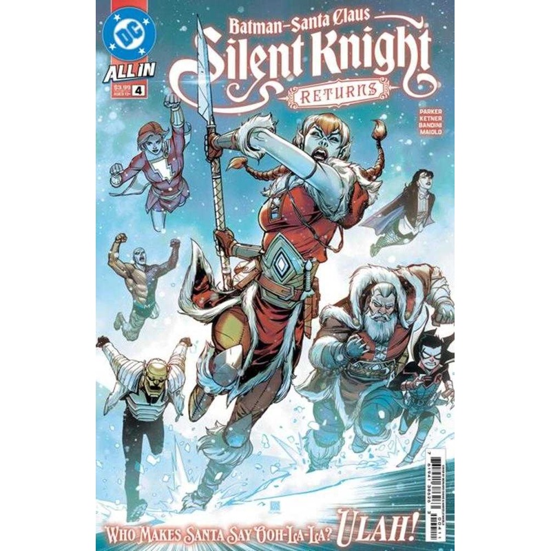Batman Santa Claus Silent Knight Returns #4 (Of 5) Cover A Bernard Chang
