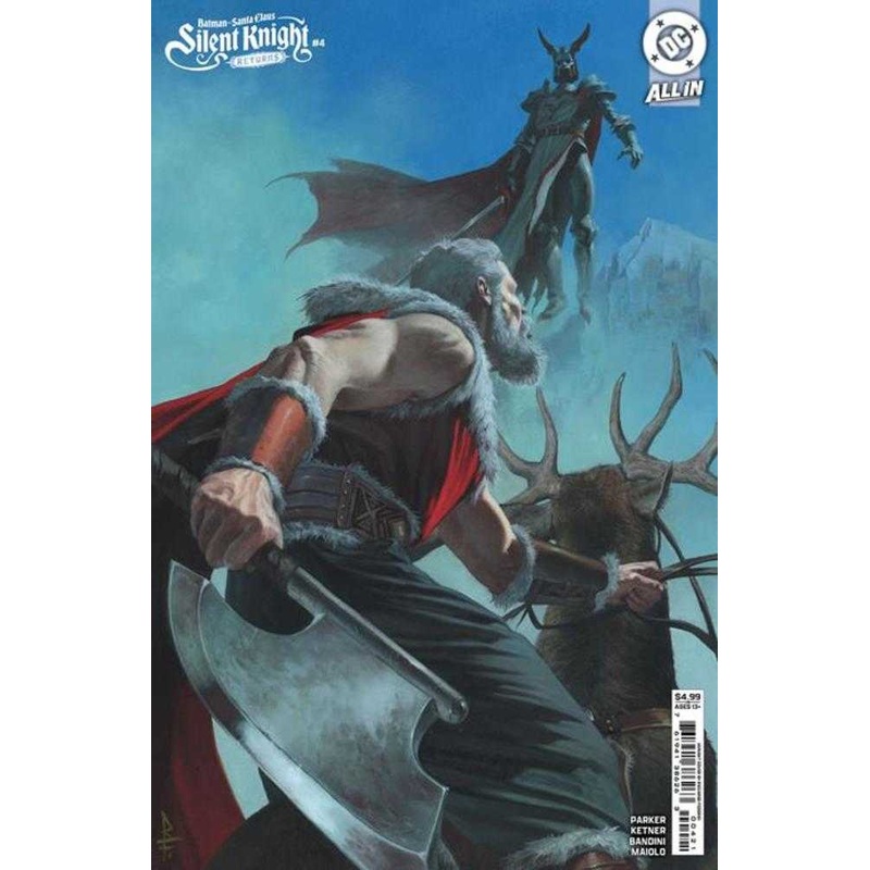 Batman Santa Claus Silent Knight Returns #4 (Of 5) Cover B Riccardo Federici Card Stock Variant