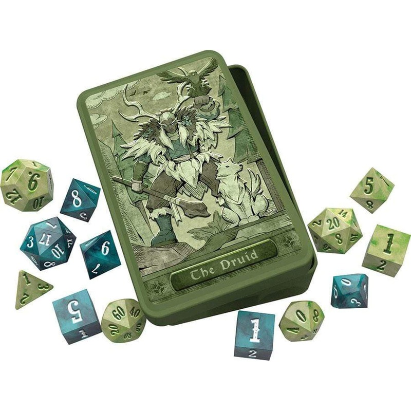 Beadle & Grimm’s Class-Specific Dice Set: The Fighter Druid