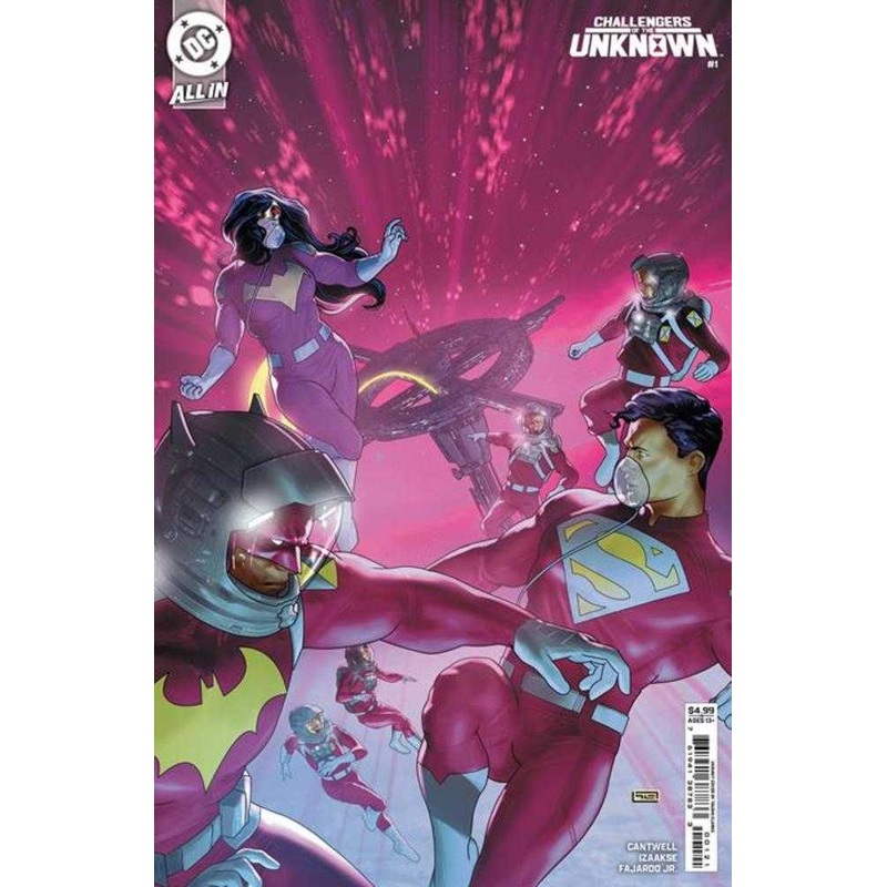 Challengers Of The Unknown #1 (Of 6) Cover B Taurin Clarke Card Stock Variant