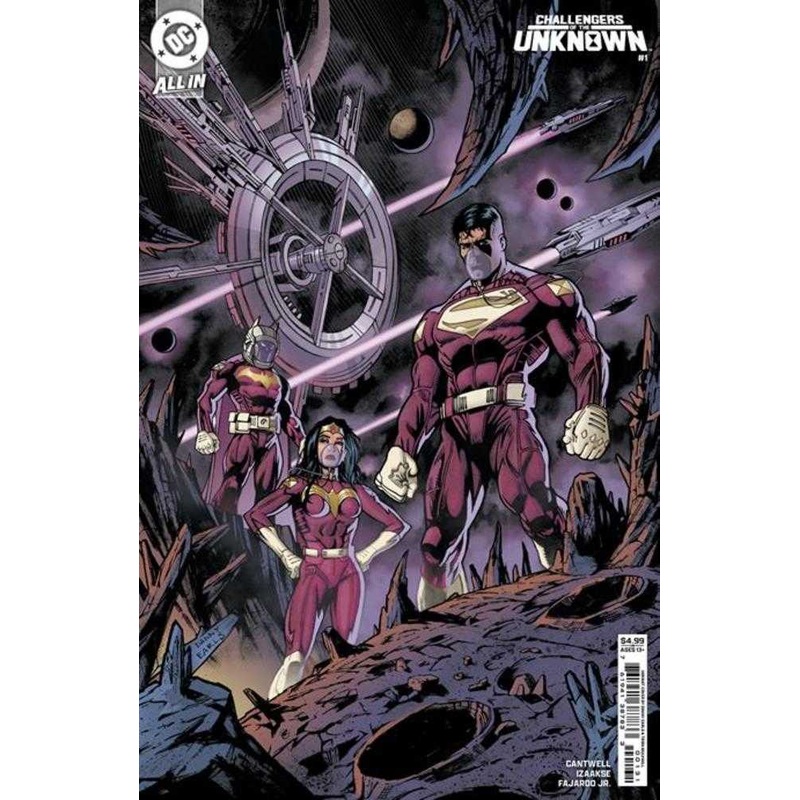 Challengers Of The Unknown #1 (Of 6) Cover C Danny Earls Card Stock Variant