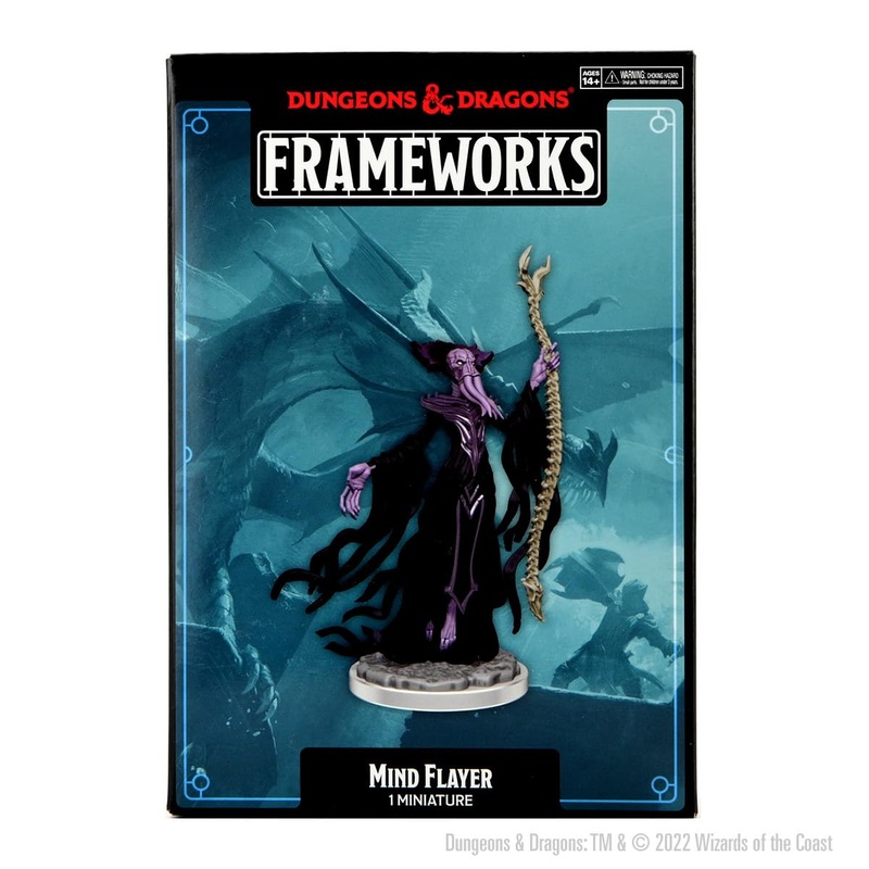 D&D Frameworks: Mind Flayer – Unpainted and Unassembled