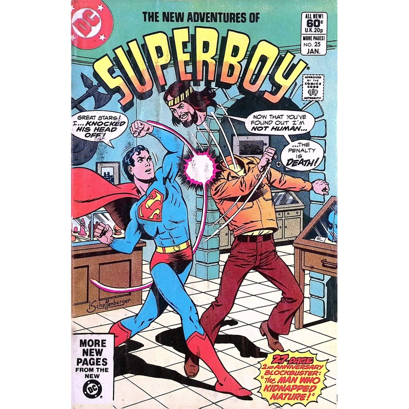 The New Adventures of Superboy #25A