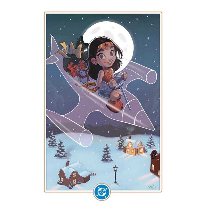 Wonder Woman #16 Cover D Chrissie Zullo DC Winter Wonderland Card Stock Variant