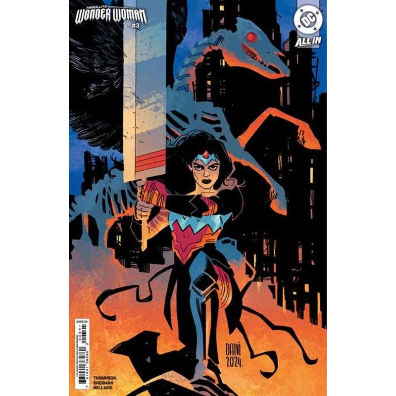 Absolute Wonder Woman #3 Cover D 1:25 Dani Card Stock Variant