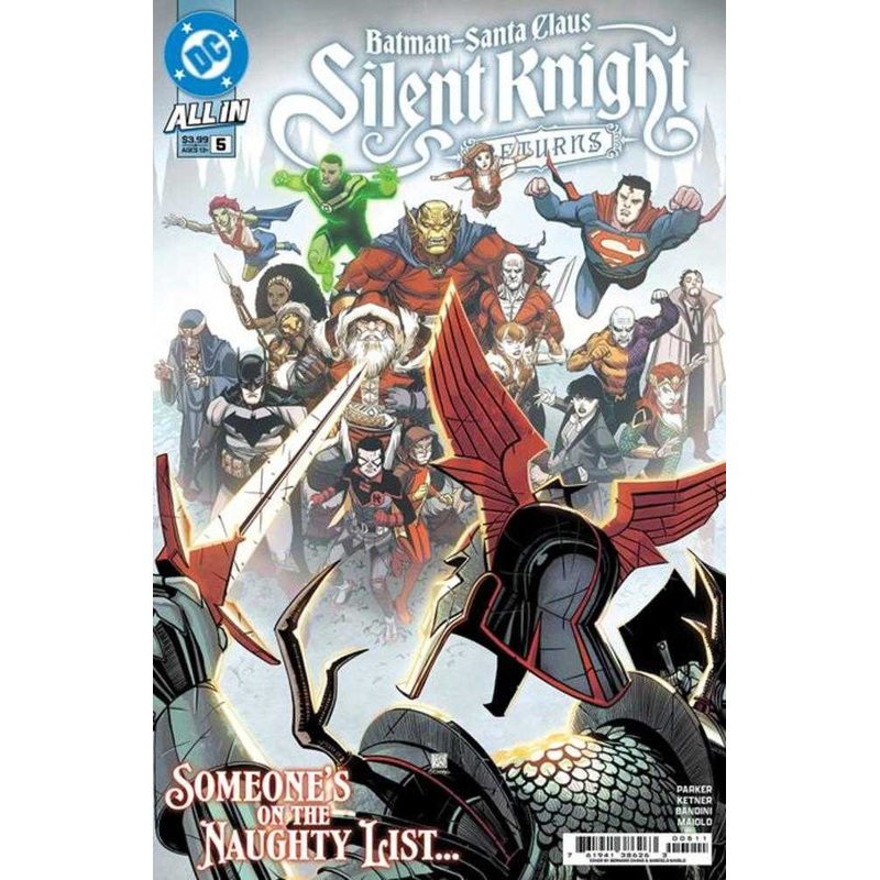 Batman Santa Claus Silent Knight Returns #5 (Of 5) Cover A Bernard Chang