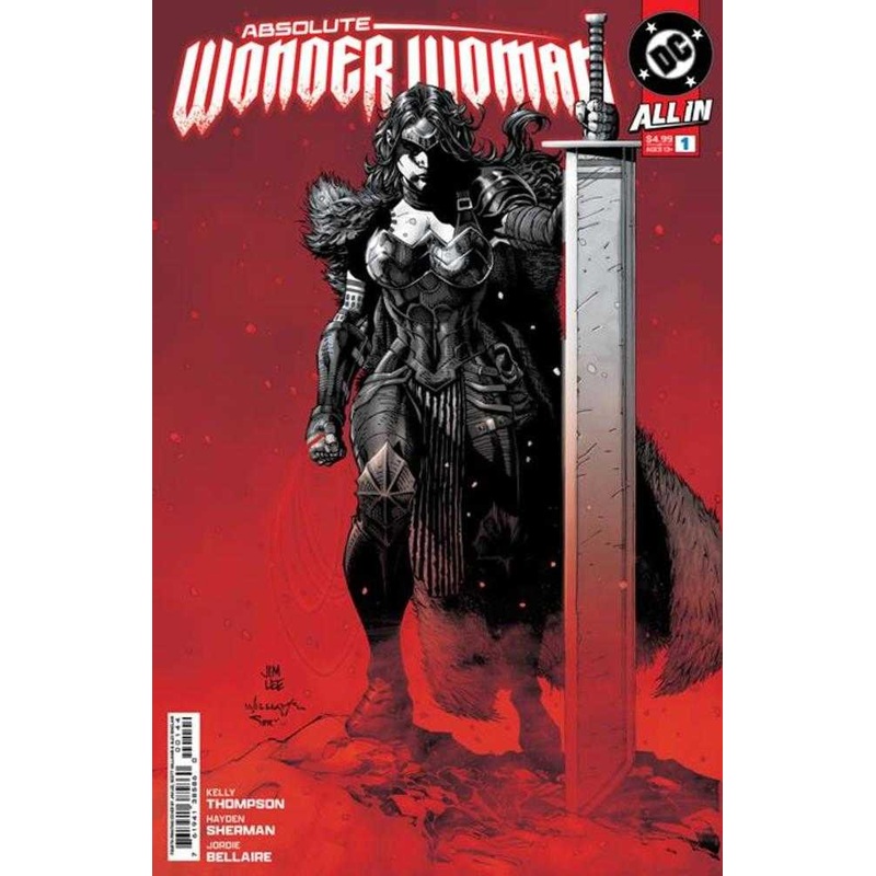 Absolute Wonder Woman #1 4th Print Cover A Jim Lee