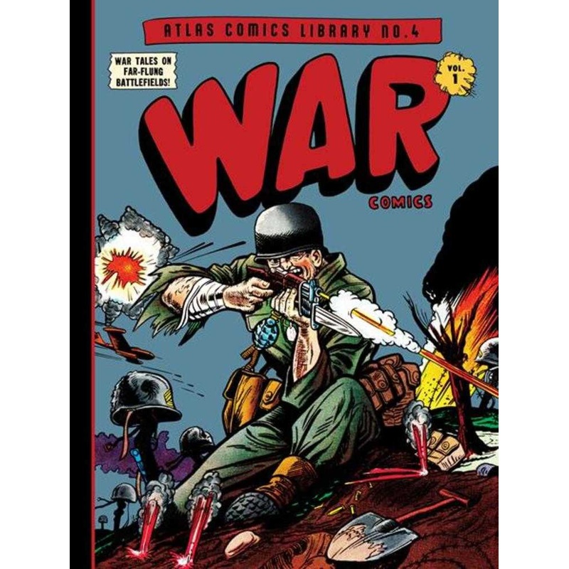 Atlas Comics Library Hardcover Volume 04 War Comics
