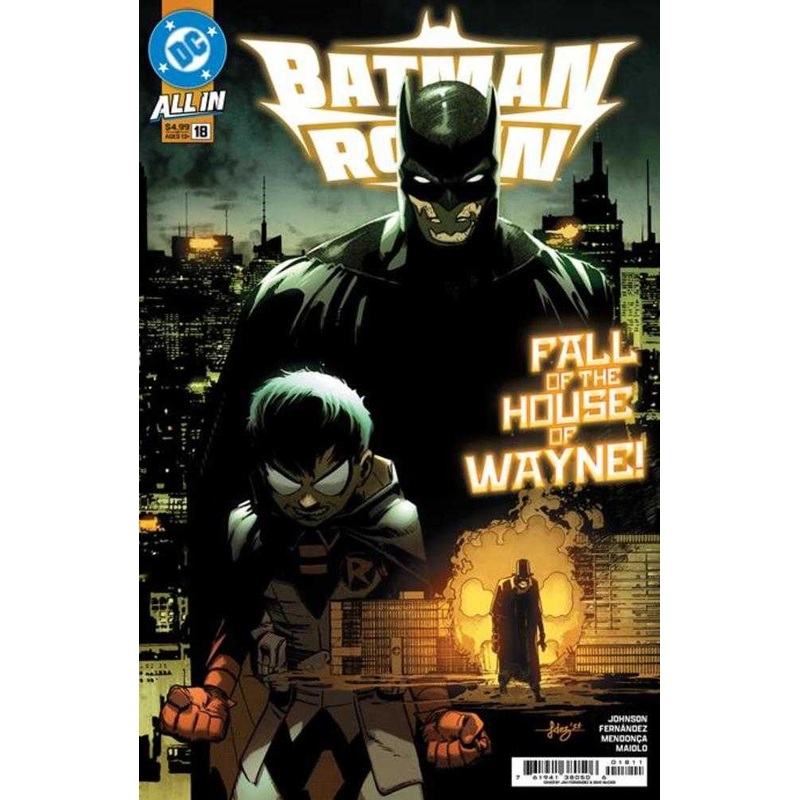 Batman And Robin #18 Cover A Javier Fernandez