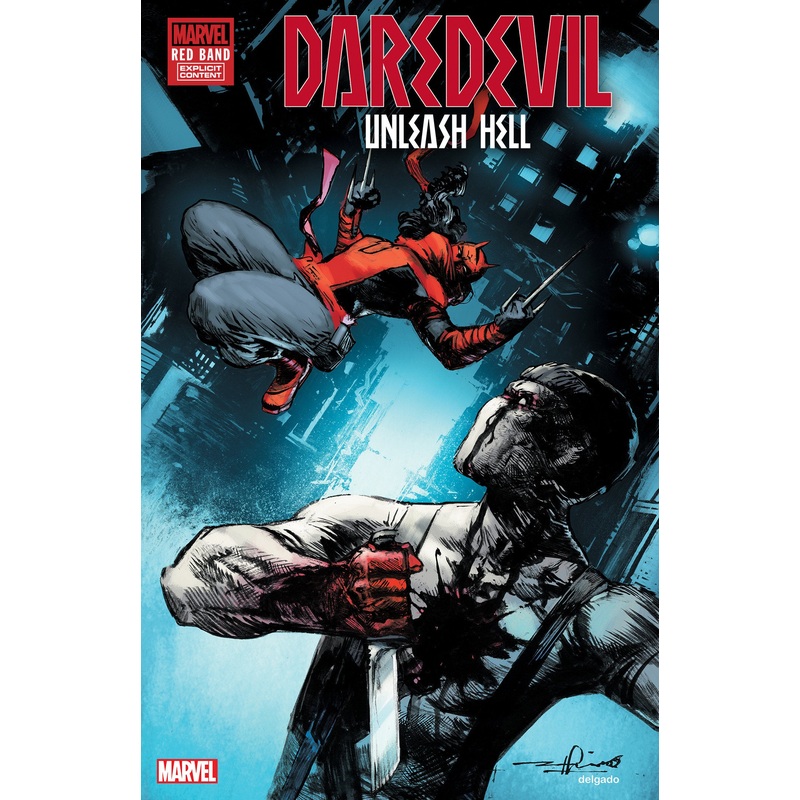 Daredevil: Unleash Hell – Red Band #2 Gerardo Zaffino Variant [Polybagged]