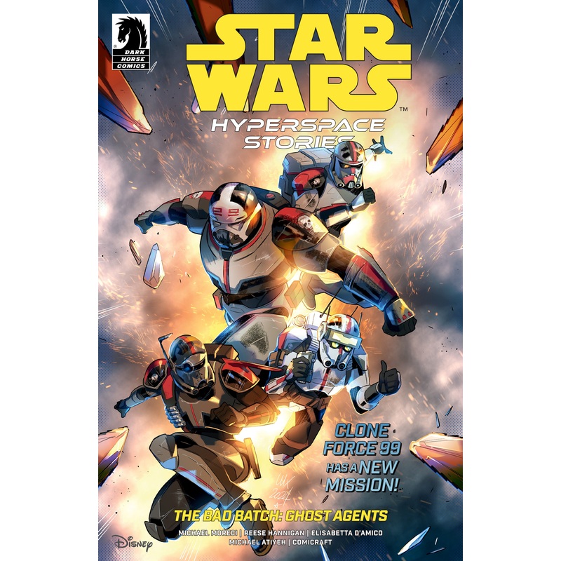 Star Wars Bad Batch Ghost Agents #1 Cover A Favoccia