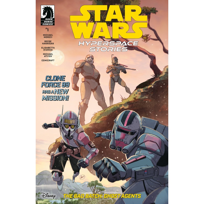 Star Wars Bad Batch Ghost Agents #1 Cover B Carlomagno