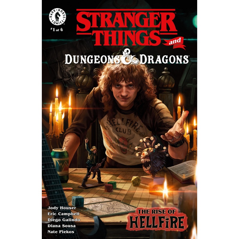 Stranger Things Dungeons & Dragons  Rise Of Hellfire #1 Cover A Villanueve