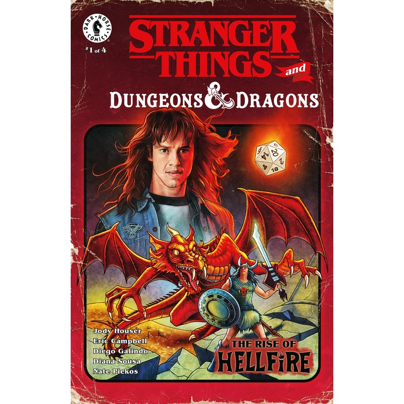 Stranger Things Dungeons & Dragons  Rise Of Hellfire #1 Cover B Lambert