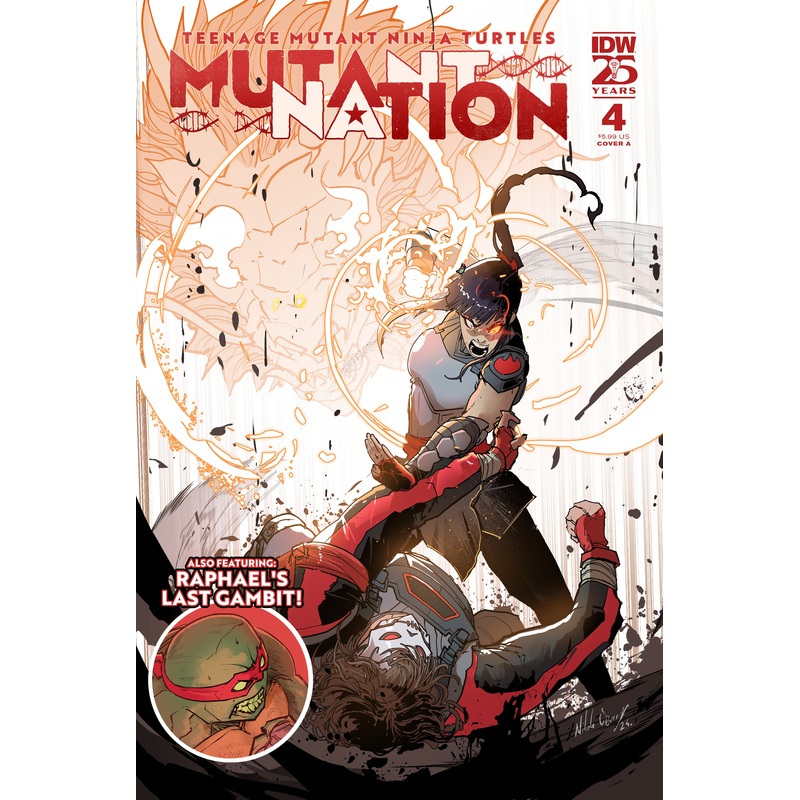 Teenage Mutant Ninja Turtles: Mutant Nation #4 Cover A (Cizmesija)