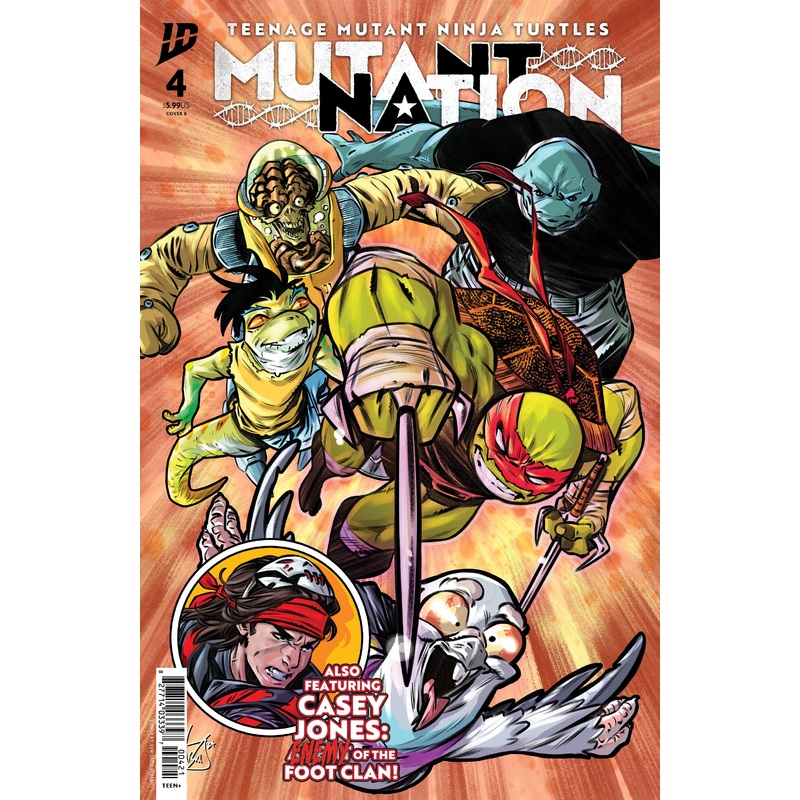 Teenage Mutant Ninja Turtles: Mutant Nation #4 Variant B (Federici)