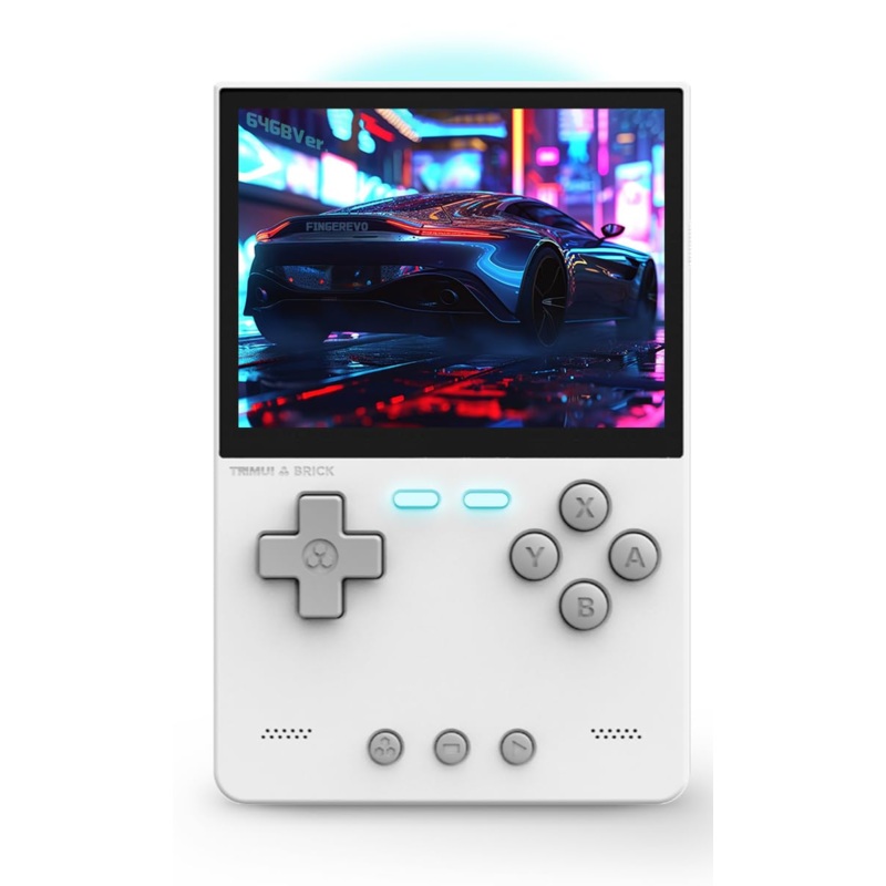 Trimui Brick Handheld Game Console – White